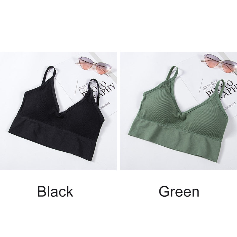 1/2 Pcs Bras For Women Sexy Seamless Bra U Type Backless Bralette Push Up Tupe Top Women Wire Free Brassiere Females