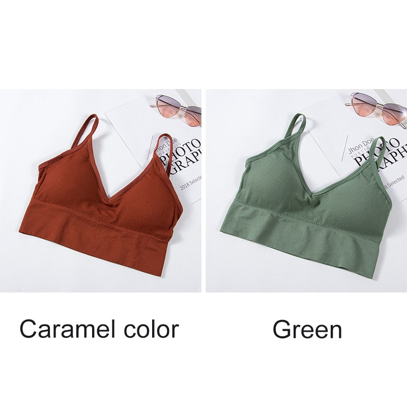 1/2 Pcs Bras For Women Sexy Seamless Bra U Type Backless Bralette Push Up Tupe Top Women Wire Free Brassiere Females