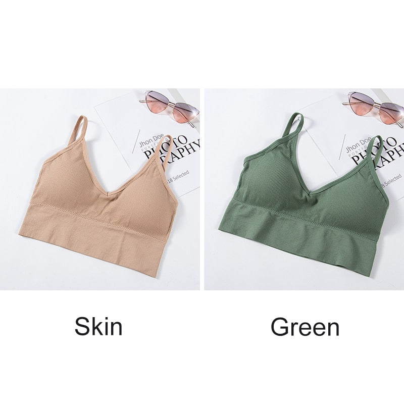 1/2 Pcs Bras For Women Sexy Seamless Bra U Type Backless Bralette Push Up Tupe Top Women Wire Free Brassiere Females