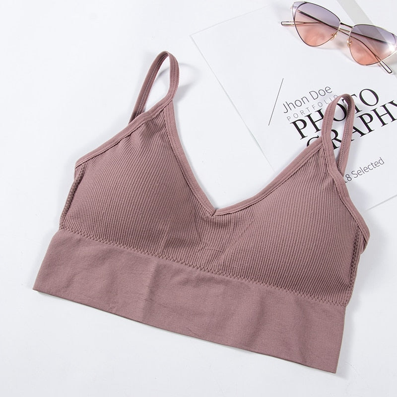 1/2 Pcs Bras For Women Sexy Seamless Bra U Type Backless Bralette Push Up Tupe Top Women Wire Free Brassiere Females