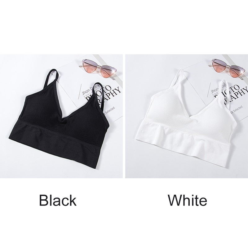 1/2 Pcs Bras For Women Sexy Seamless Bra U Type Backless Bralette Push Up Tupe Top Women Wire Free Brassiere Females