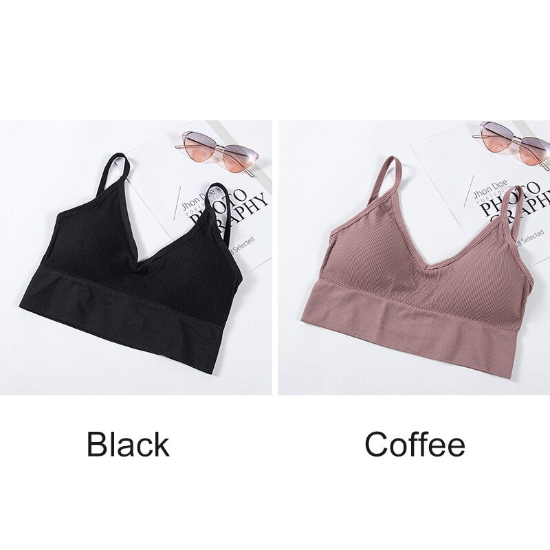 1/2 Pcs Bras For Women Sexy Seamless Bra U Type Backless Bralette Push Up Tupe Top Women Wire Free Brassiere Females